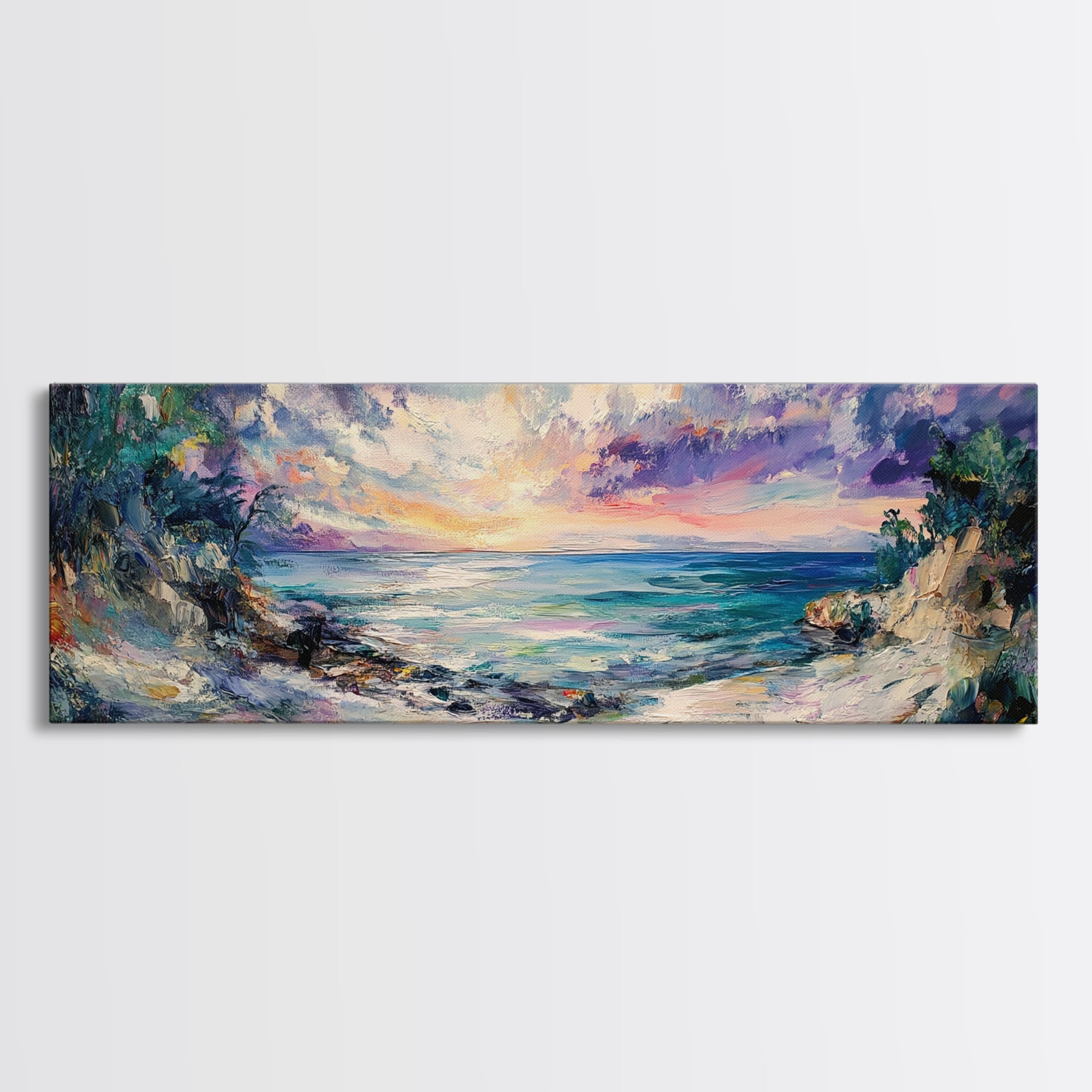 Illustration of Nautical Coastal Impress Decor