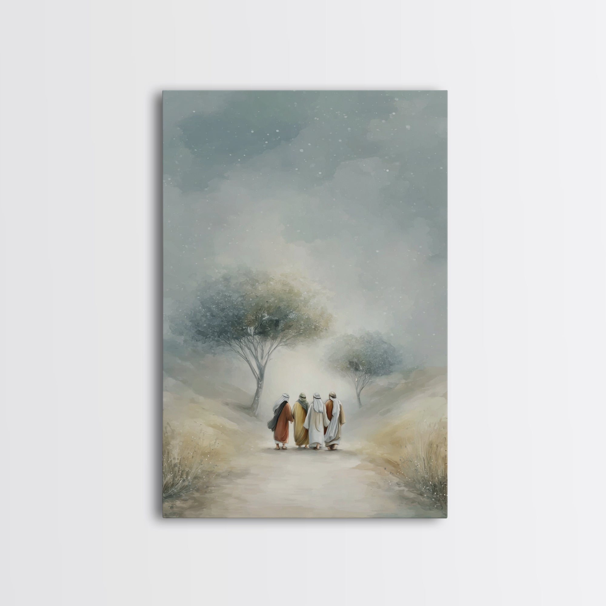 Guided By Light | Framed Canvas Print | Christian Wall Art | Christian ...