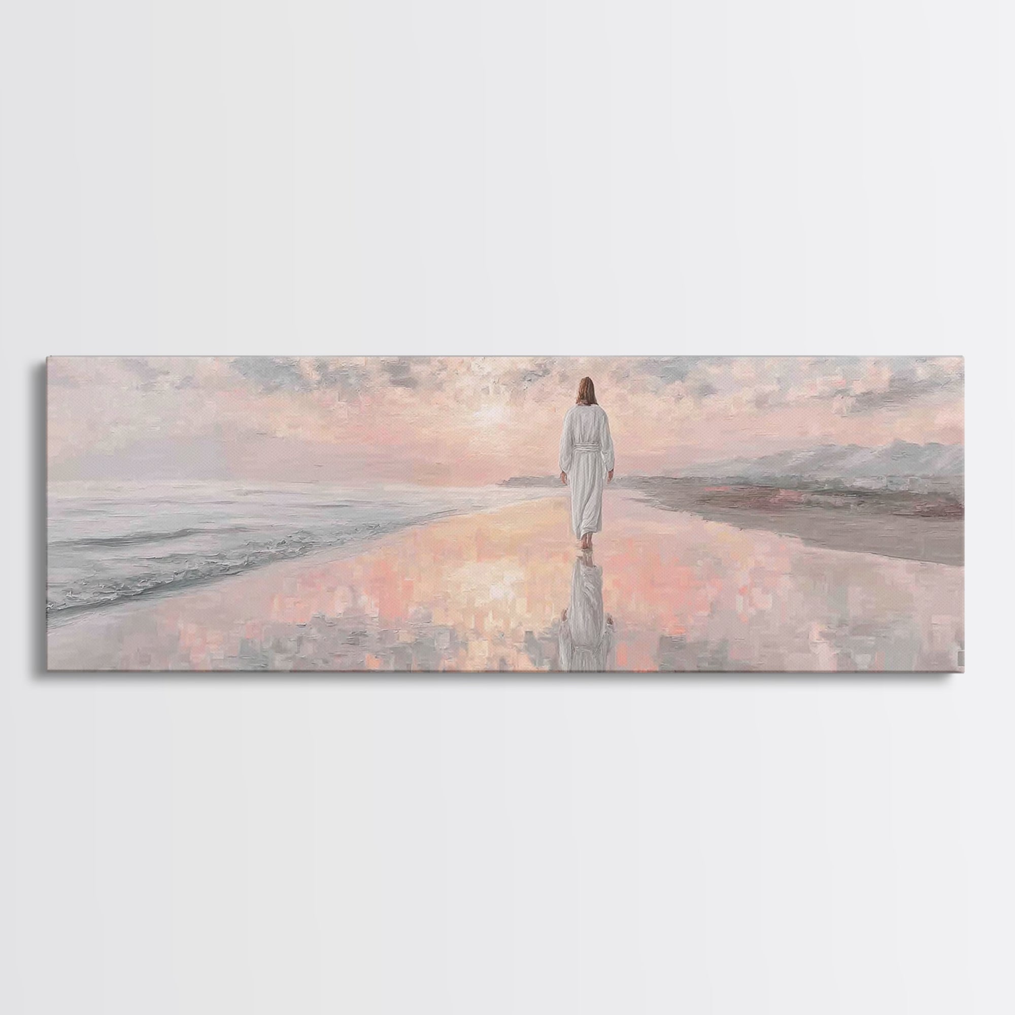 Reflections Of Grace, Framed Canvas Print, Christian Art Canvas, Panor