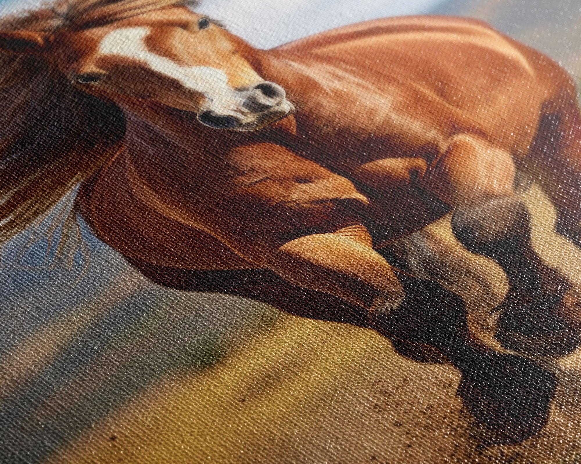 Horse Portrait, Animal Wall Art, Horse Painting, Canvas Print, Wall Art, Vertical Print, Gift For Horse Lover, Southern Decor, Farmhouse Art