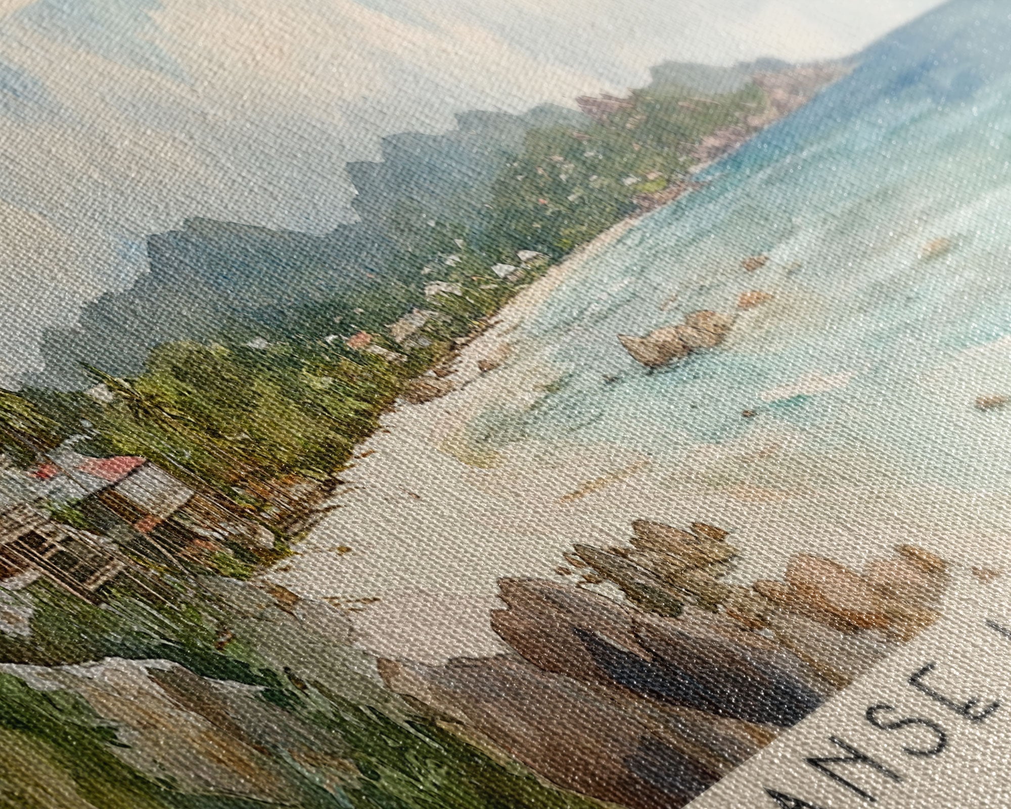 Anse La Passe, Seychelles Watercolor Print, Vacation Gift, Seychelles Wall Art, Beach Painting, Beach Decor, Beach Or Lakehouse Art