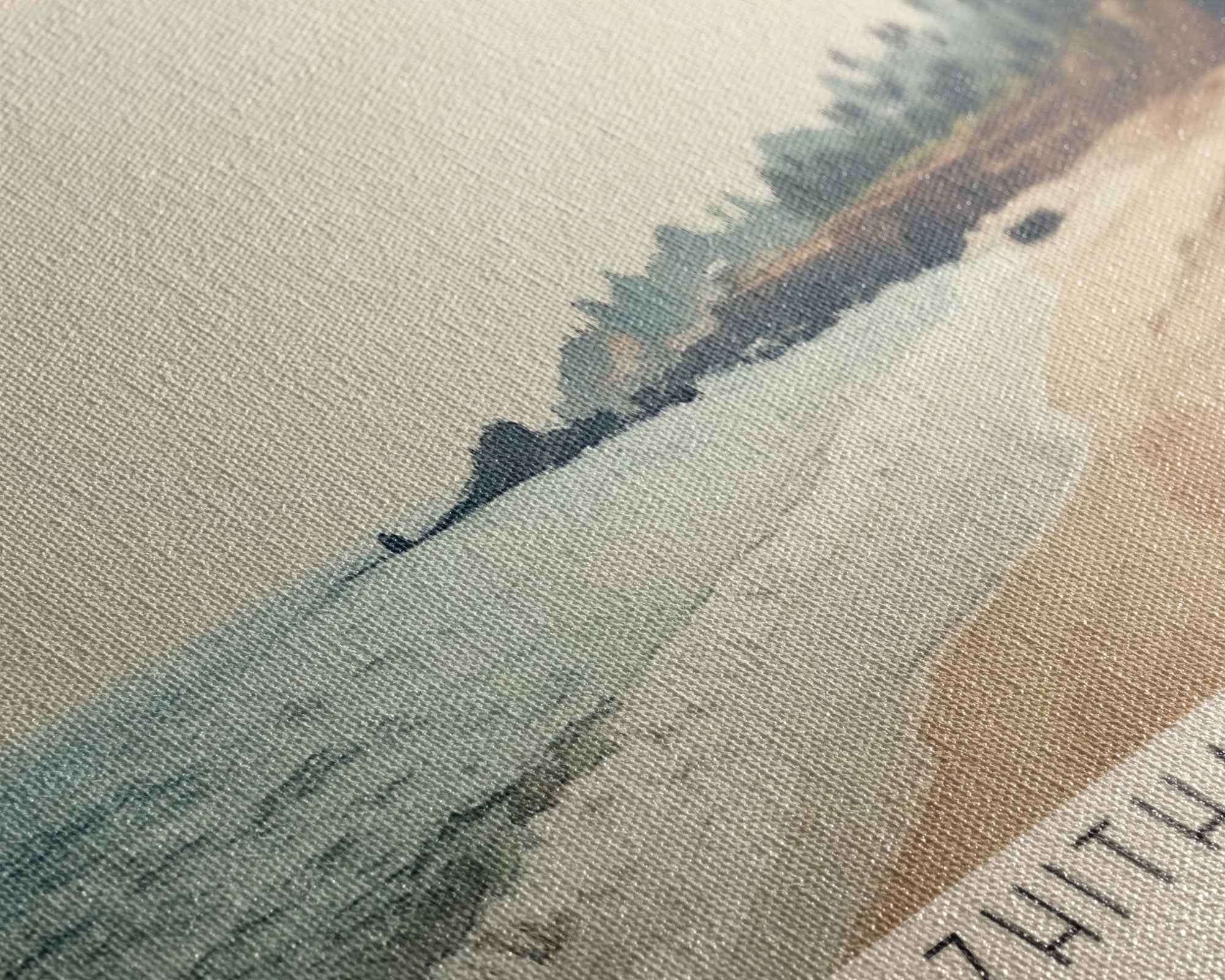 Azhithala Beach, India Watercolor Print, Vacation Gift, India Wall Art, Beach Painting, Beach Decor, Beach Or Lakehouse Art