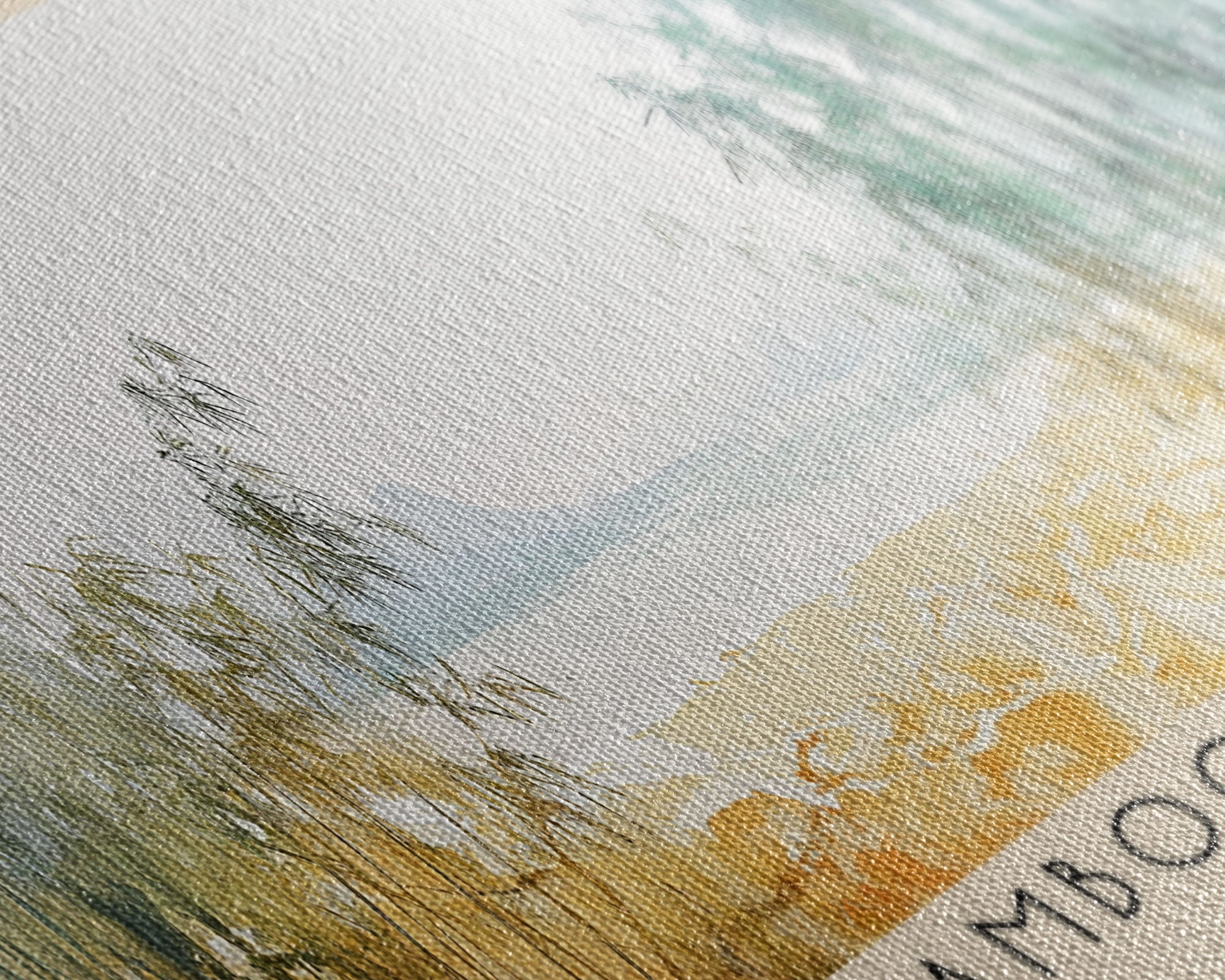 Bamboo Beaches, Jamaica Watercolor Print, Vacation Gift, Jamaica Wall Art, Vacation Wall Art, Vacatation Memories, Beach Decor, Beach Or Lakehouse Art