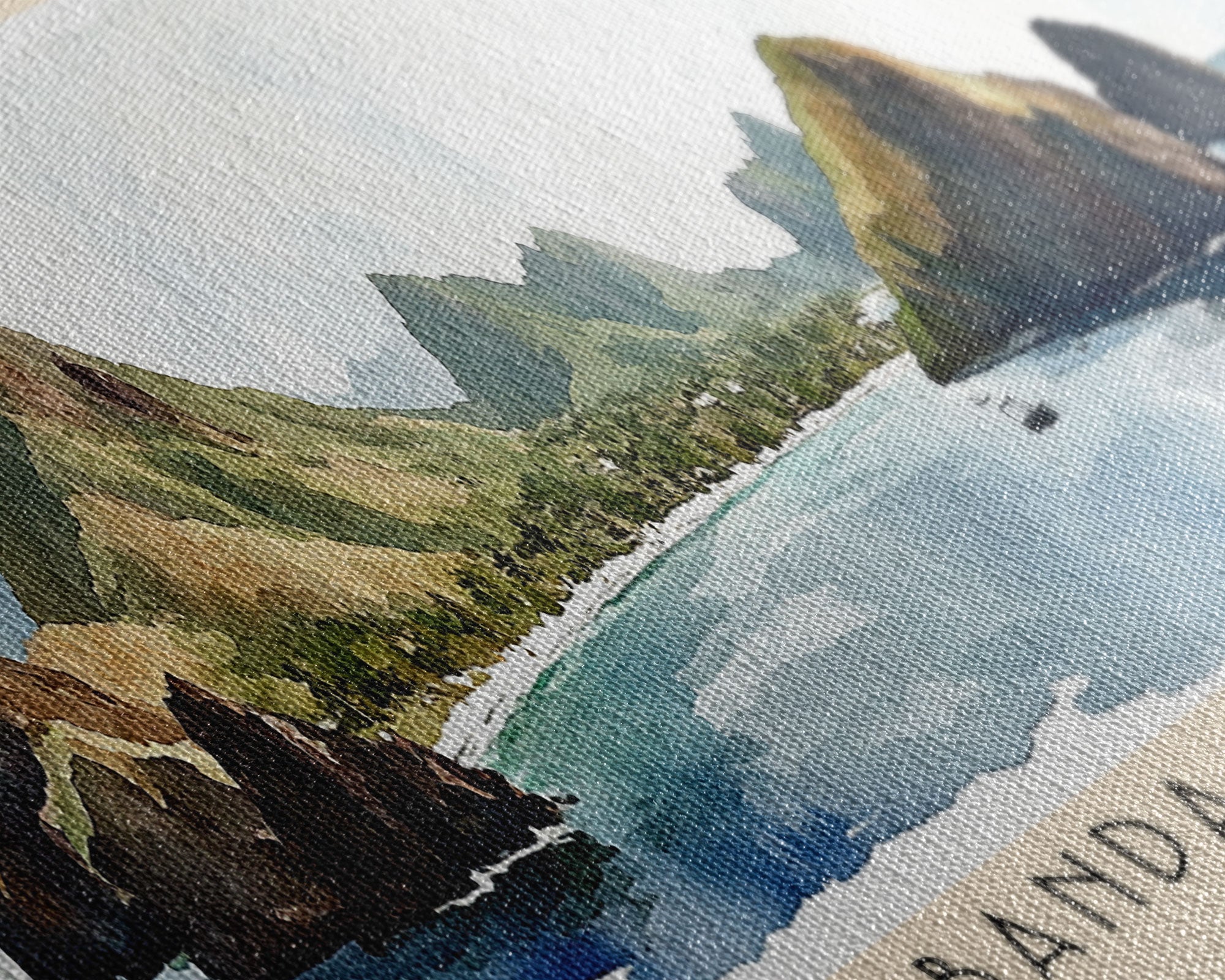 Banda Islands, Indonesia Watercolor Print, Vacation Gift, Indonesia Wall Art, Beach Painting, Beach Decor, Beach Or Lakehouse Art