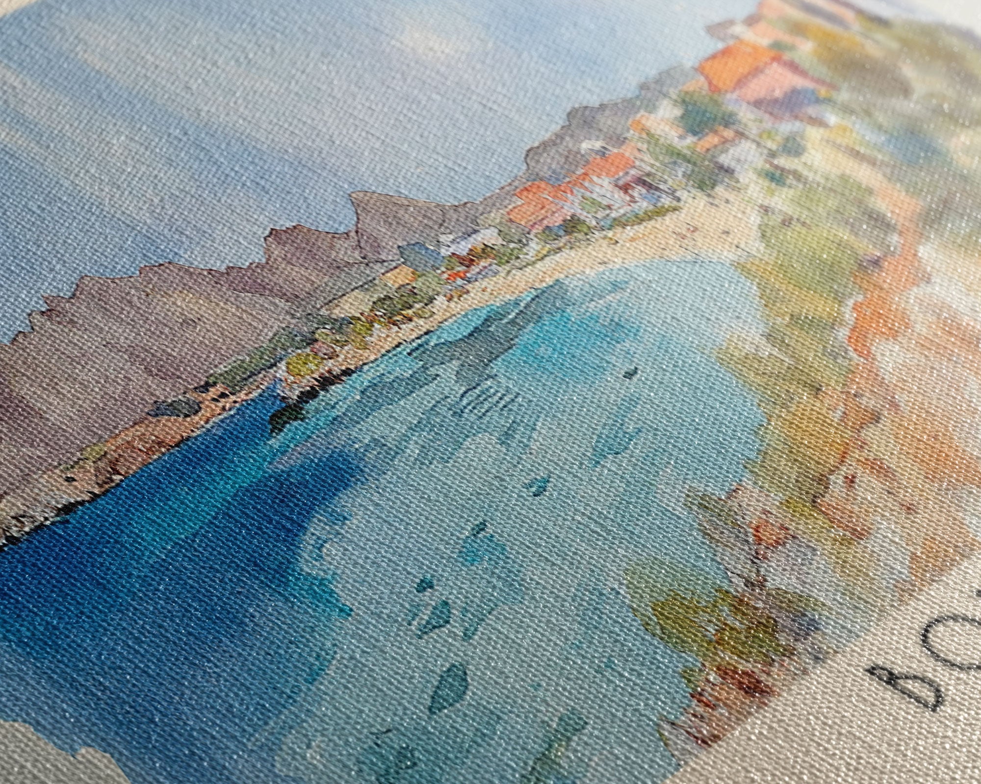 Bonaire, Netherlands Watercolor Print, Vacation Gift, Netherlands Wall Art, Beach Painting, Beach Decor, Beach Or Lakehouse Art