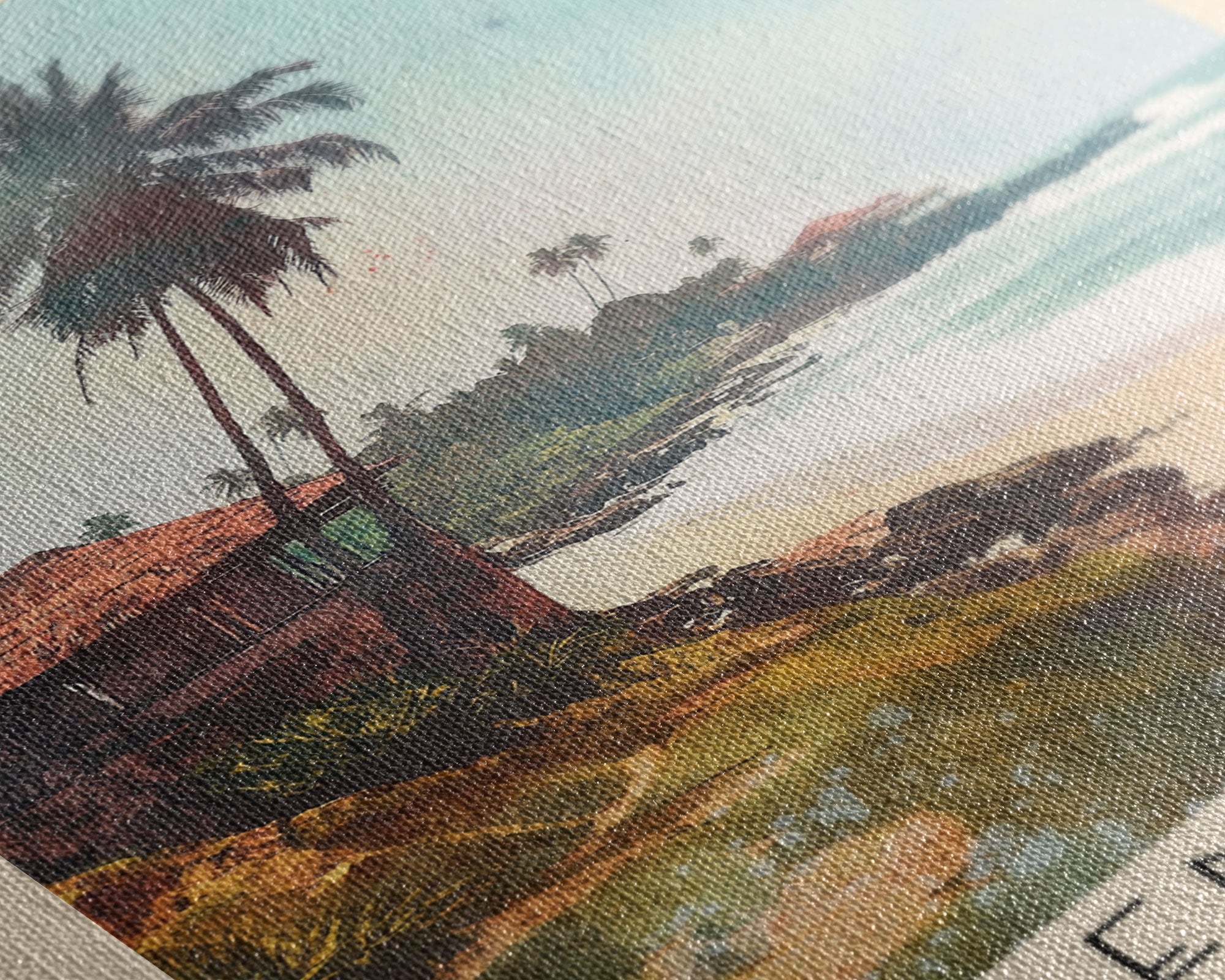 Bentota, Sri Lanka Watercolor Print, Vacation Gift, Sri Lanka Wall Art, Beach Painting, Beach Decor, Beach Or Lakehouse Art