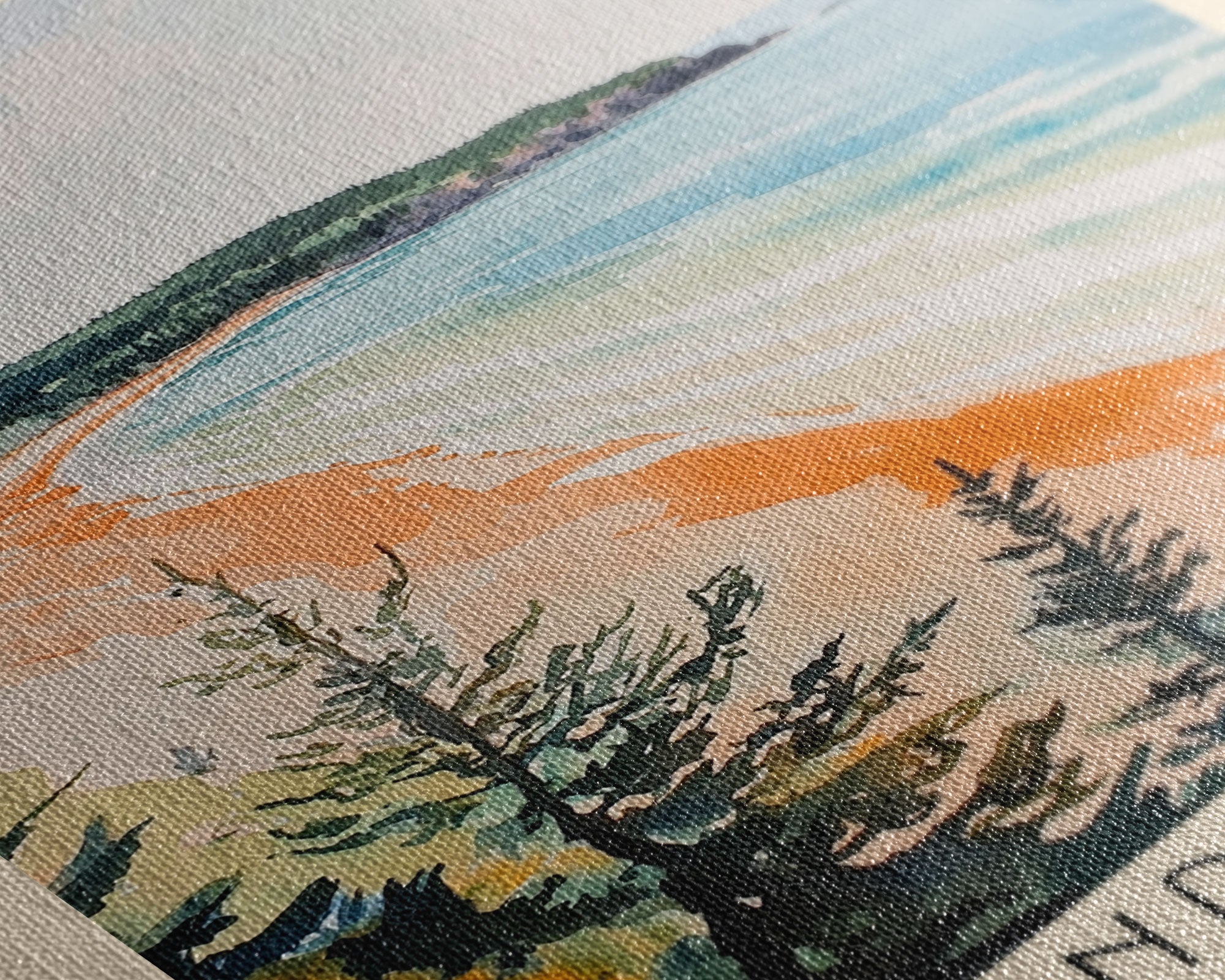 Cavendish Beach, Canada Watercolor Print, Vacation Gift, Canada Wall Art, Beach Painting, Beach Decor, Beach Or Lakehouse Art