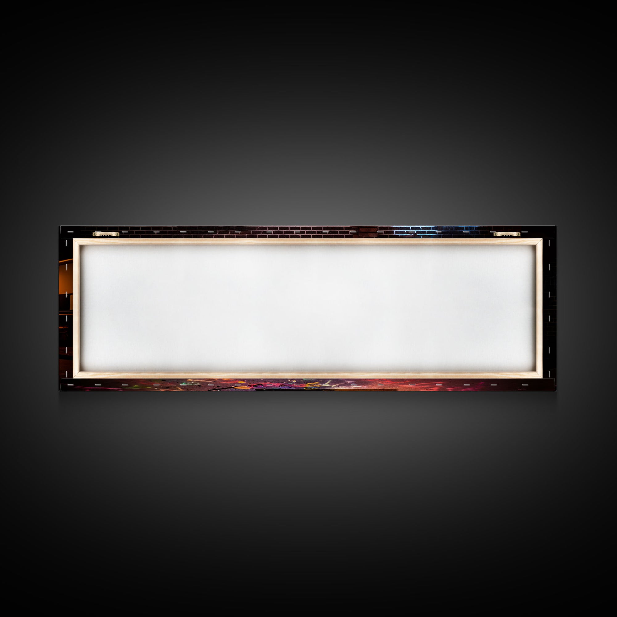 Limited Edition Graffiti Covered Piano Street Art Framed Canvas Print, Premium Graffiti Street Art Wall Decor, Extra Large Wall Art