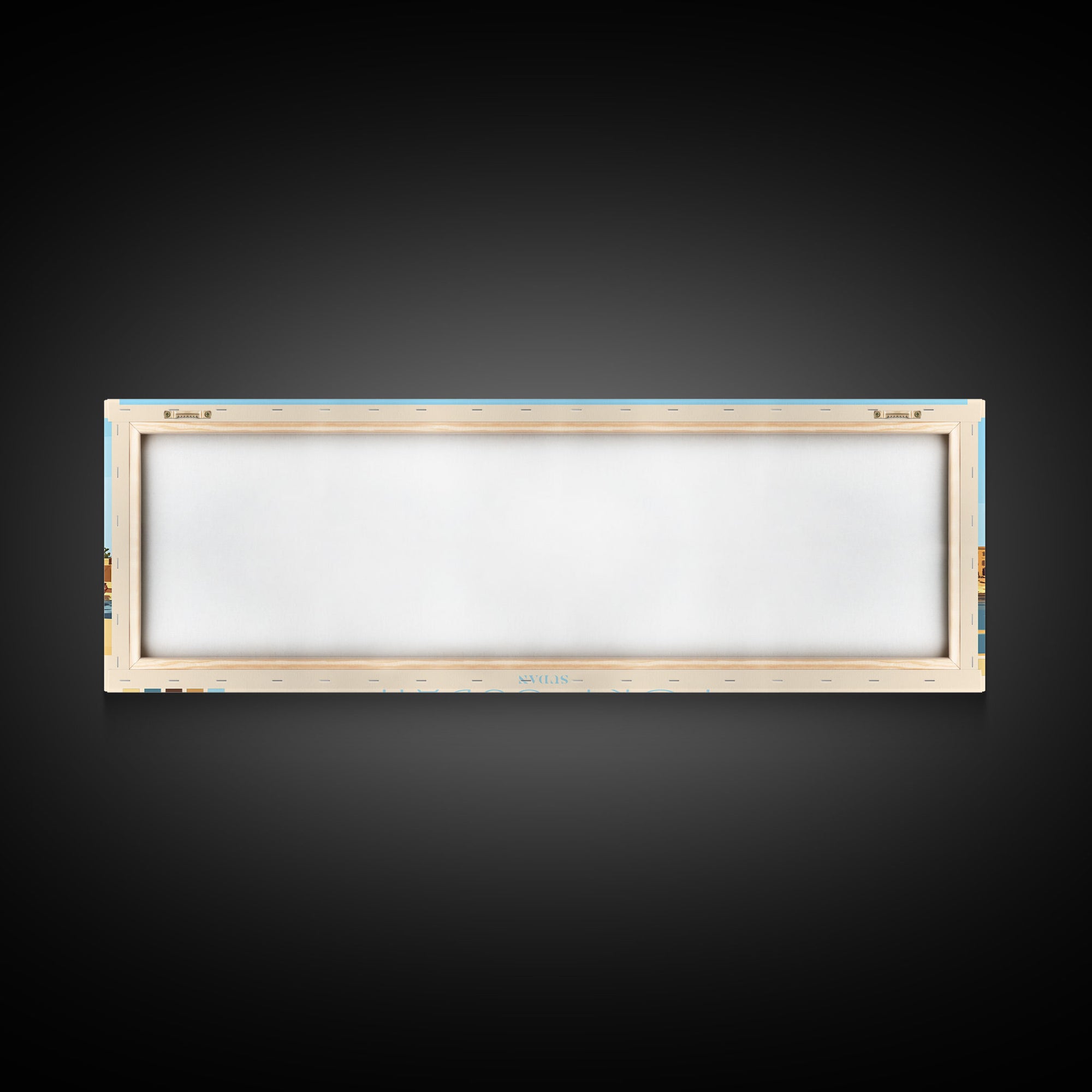 Portoviejo, Ecuador Travel Poster Panoramic Canvas Print, Portoviejo, Ecuador Painting, Ecuador Art, Portoviejo Travel Art, Guest Room Painting