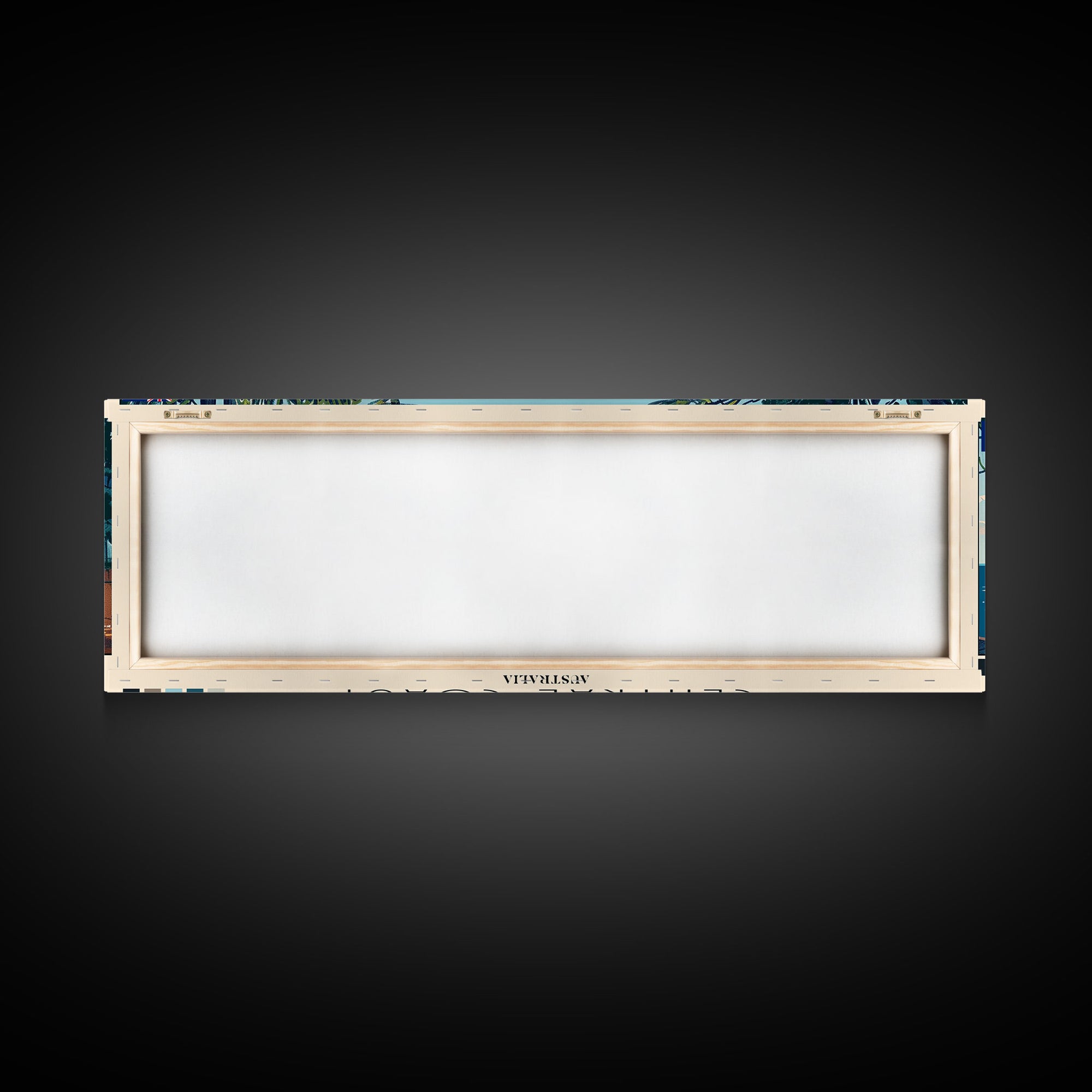Central Coast, Australia Panoramic Canvas Print, Central Coast, Australia Painting, Australia Art, Central Coast Travel Poster, Travel Art, Vacation Gift