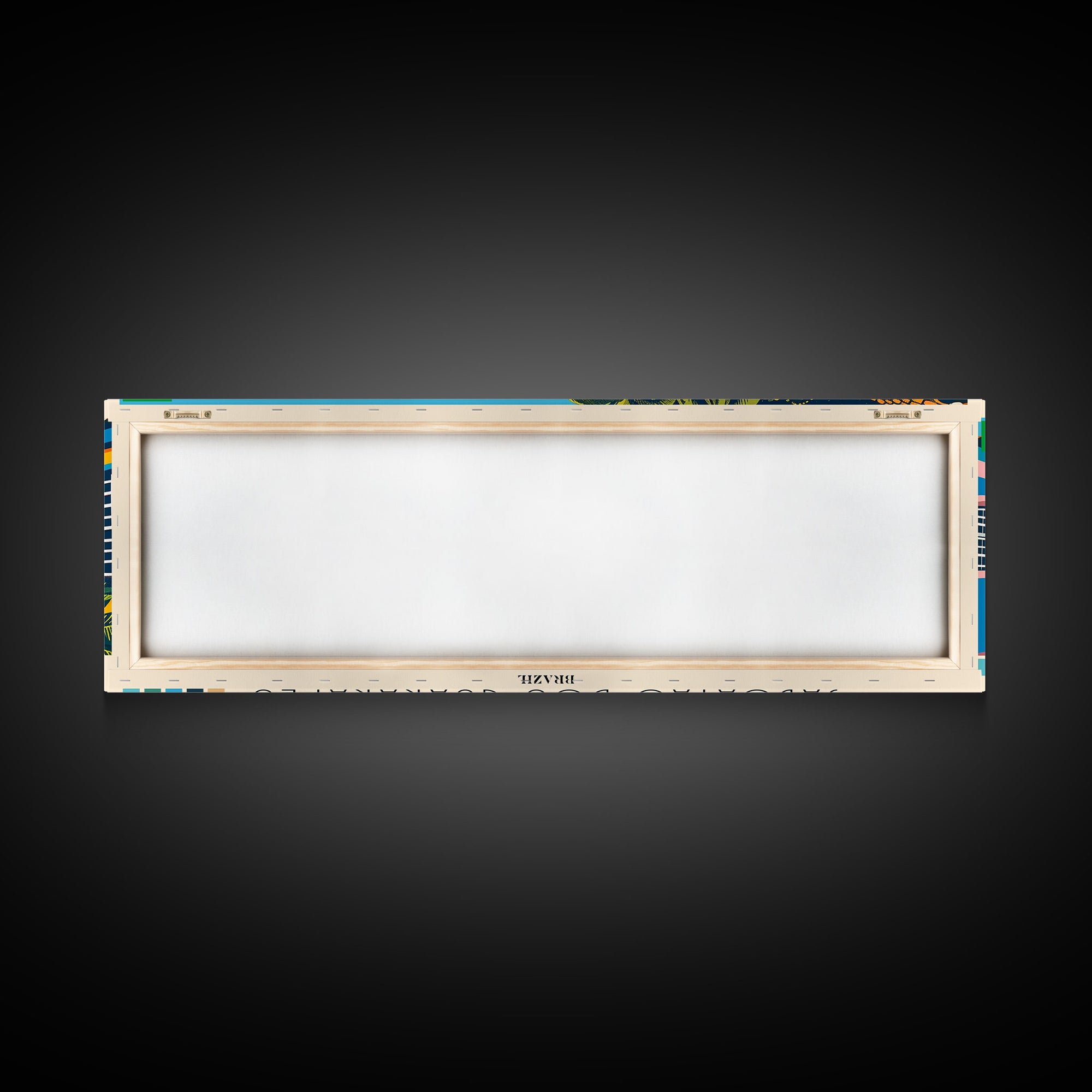 Jaboatao dos Guararapes, Brazil Panoramic Canvas Print, Jaboatao dos Guararapes, Brazil Painting, Brazil Art, Jaboatao dos Guararapes Travel Poster, Travel Art, Housewarming Gift