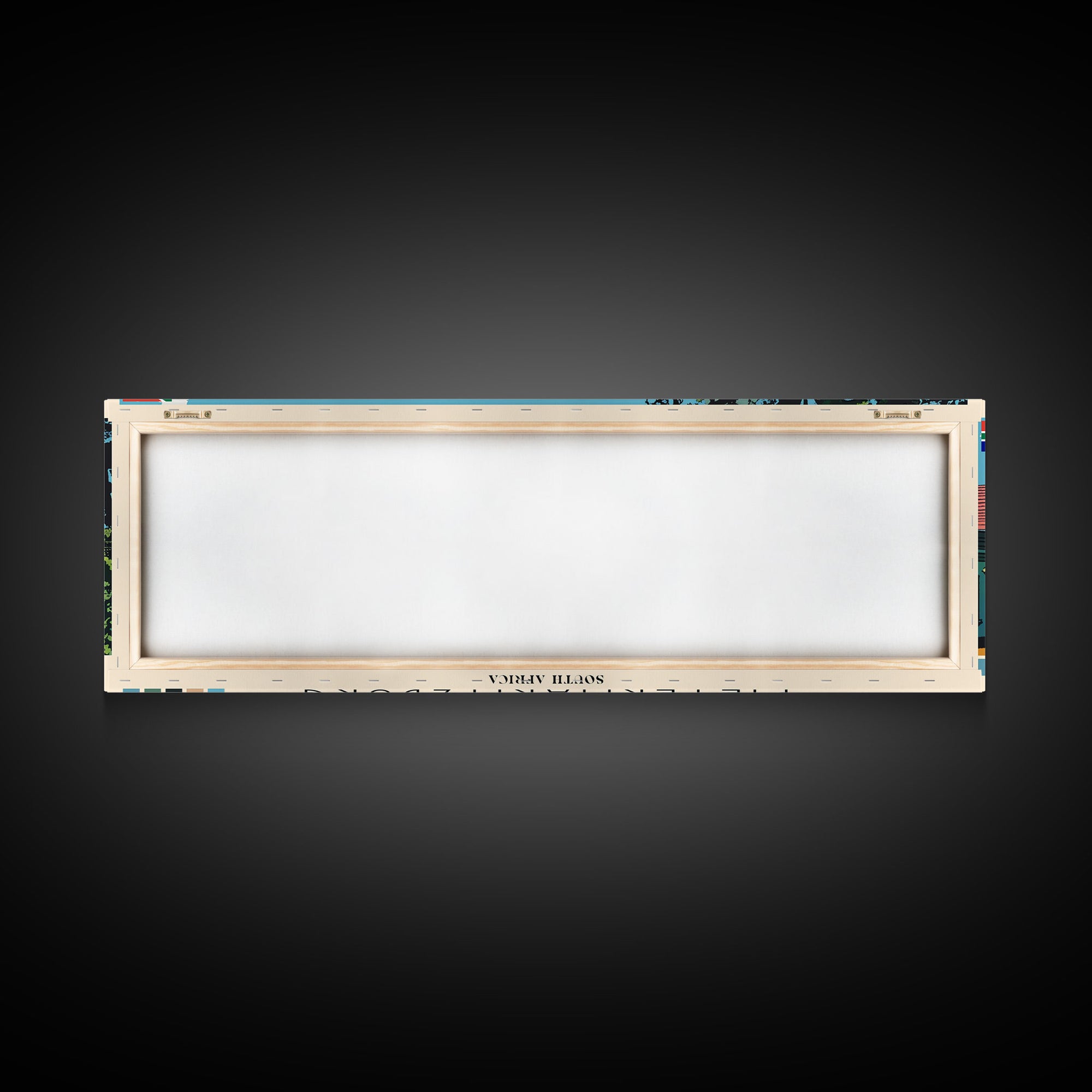 Pietermaritzburg, South Africa Panoramic Canvas Print, Pietermaritzburg, South Africa Painting, South Africa Art, Pietermaritzburg Travel Poster, Travel Art, Guest Room Painting
