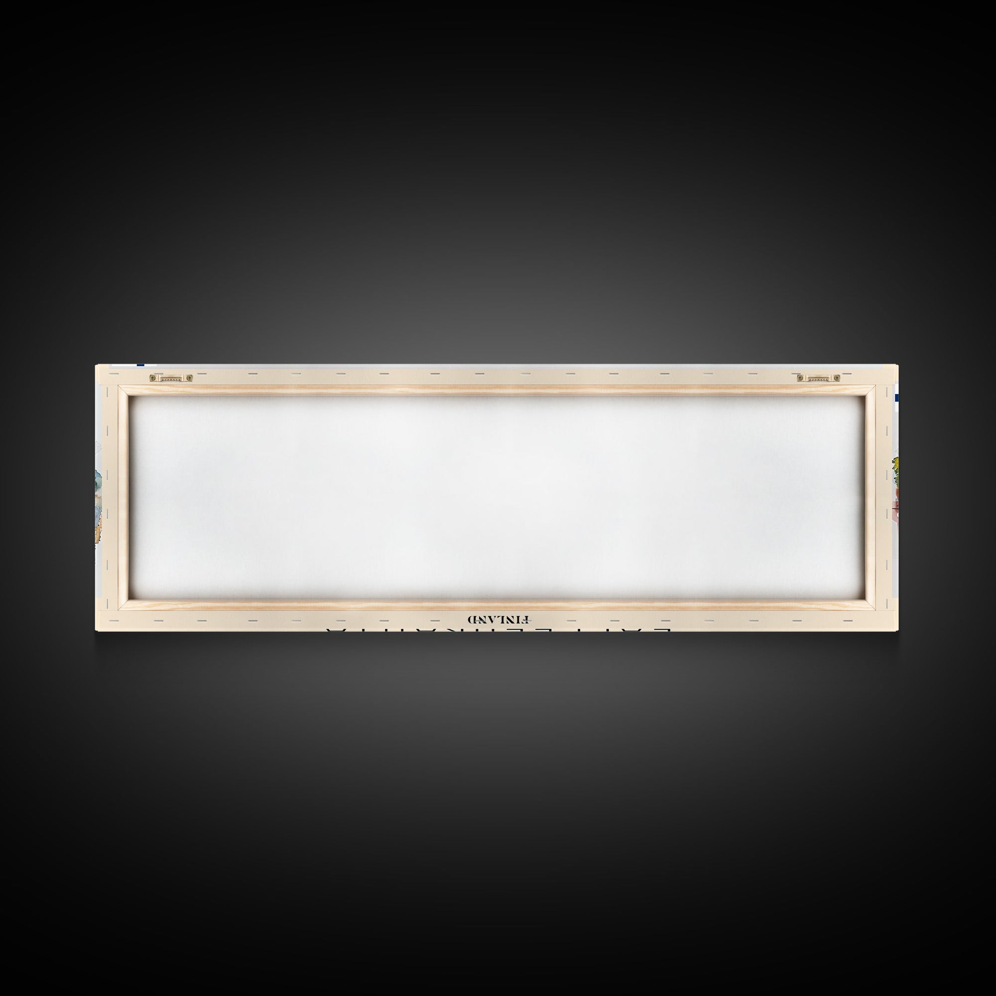 Lappeenranta Finland Panoramic Travel Poster, Framed Canvas Print or Metal Wall Art, Travel Art, Home Decor, Panoramic Painting, Midcentury Art