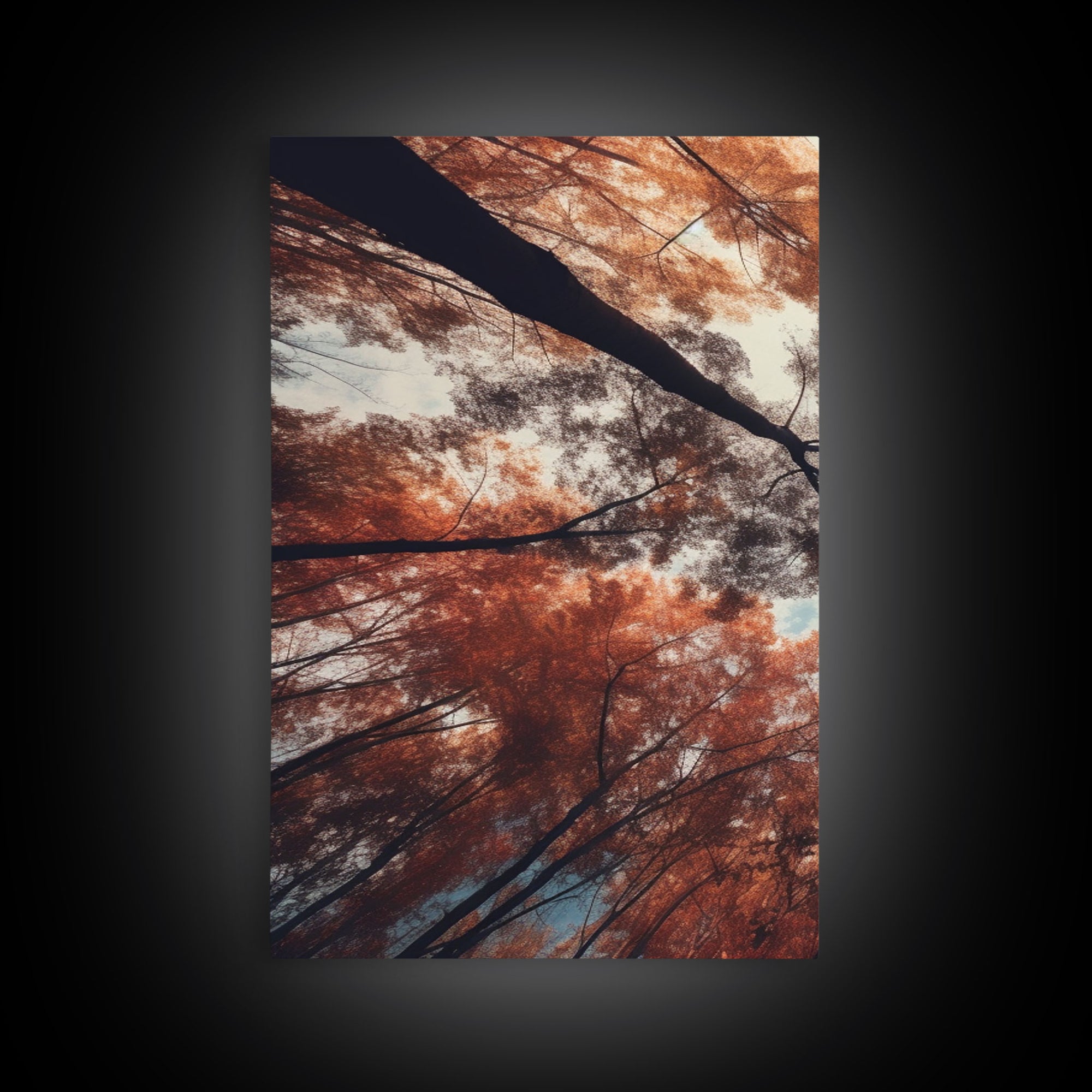 Trees Wall Art, Fall Art Print, Nature Print, Canvas Print, Wall Art, 3 Piece Wall Art, Farmhouse Wall Decor, Living Room Art, Office Prints