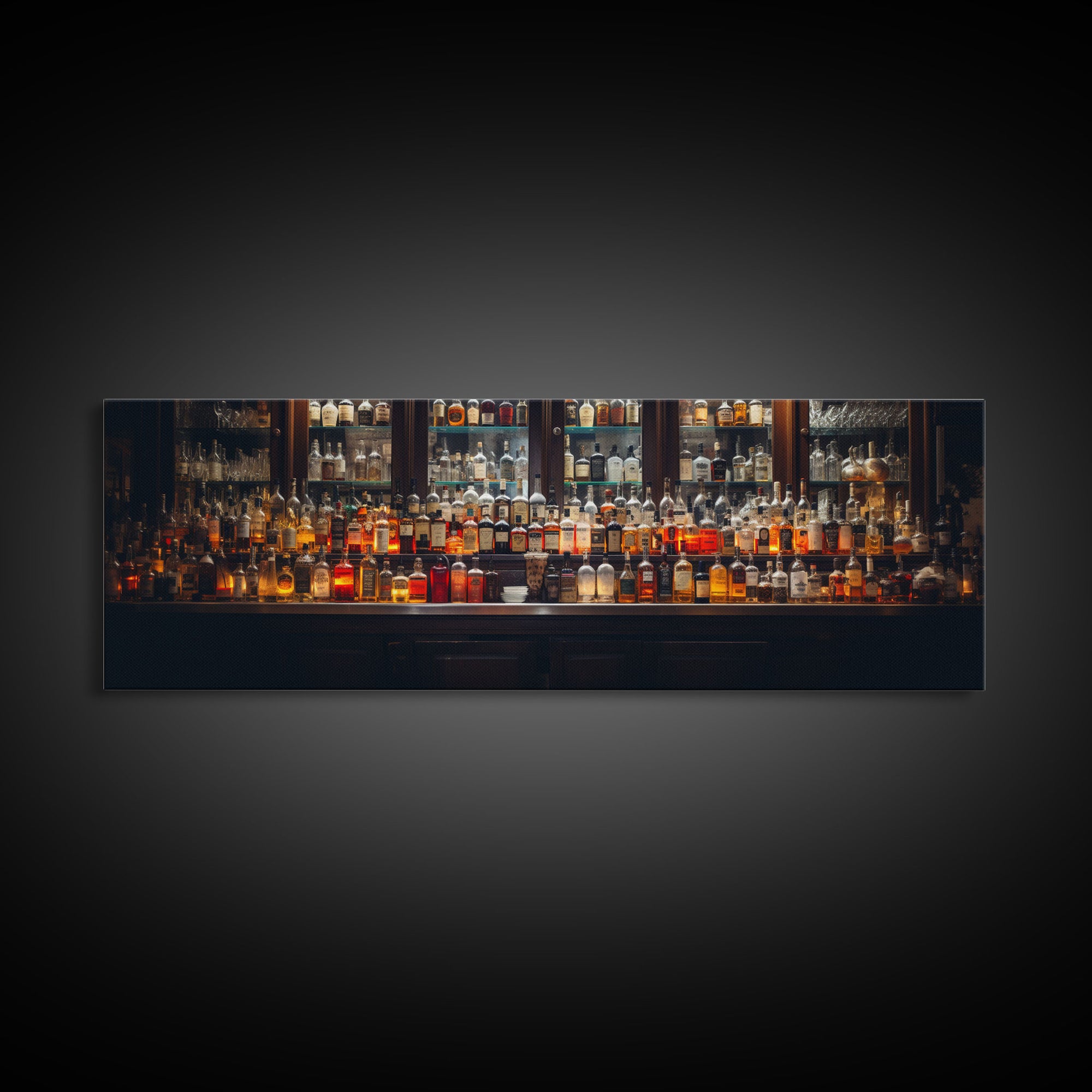 The Spirits Cabinet, Bar Cart Decor, Framed Wall Art, Vintage Liquor Cabinet Photography Print, Bar Decor, Home Bar Decor, Western Art