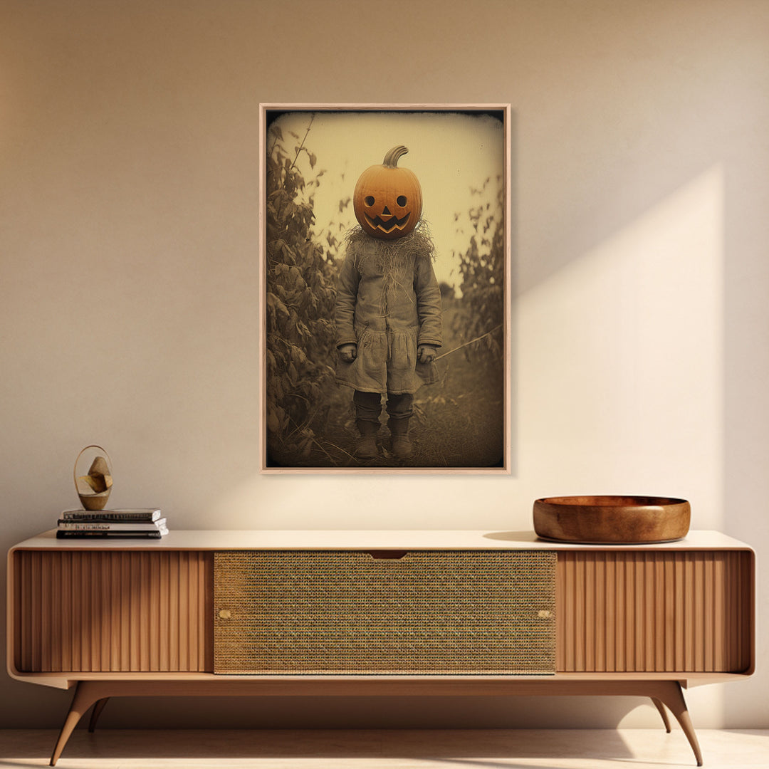 Halloween Wall Art, Spooky Art Print, Dark Art Print, Creepy Wall Art, Canvas Print, Wall Art, Vertical Print, Home Decor, Wall Decor