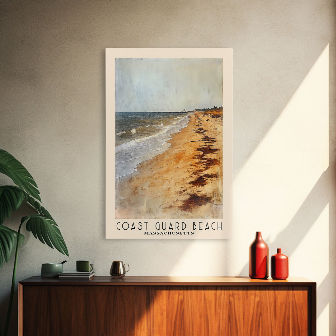 Coast Guard Beach, Massachusetts Watercolor Beach Print, Vacation Gift, Massachusetts Wall Art, Beach Painting, Beach Decor, Beach Painting