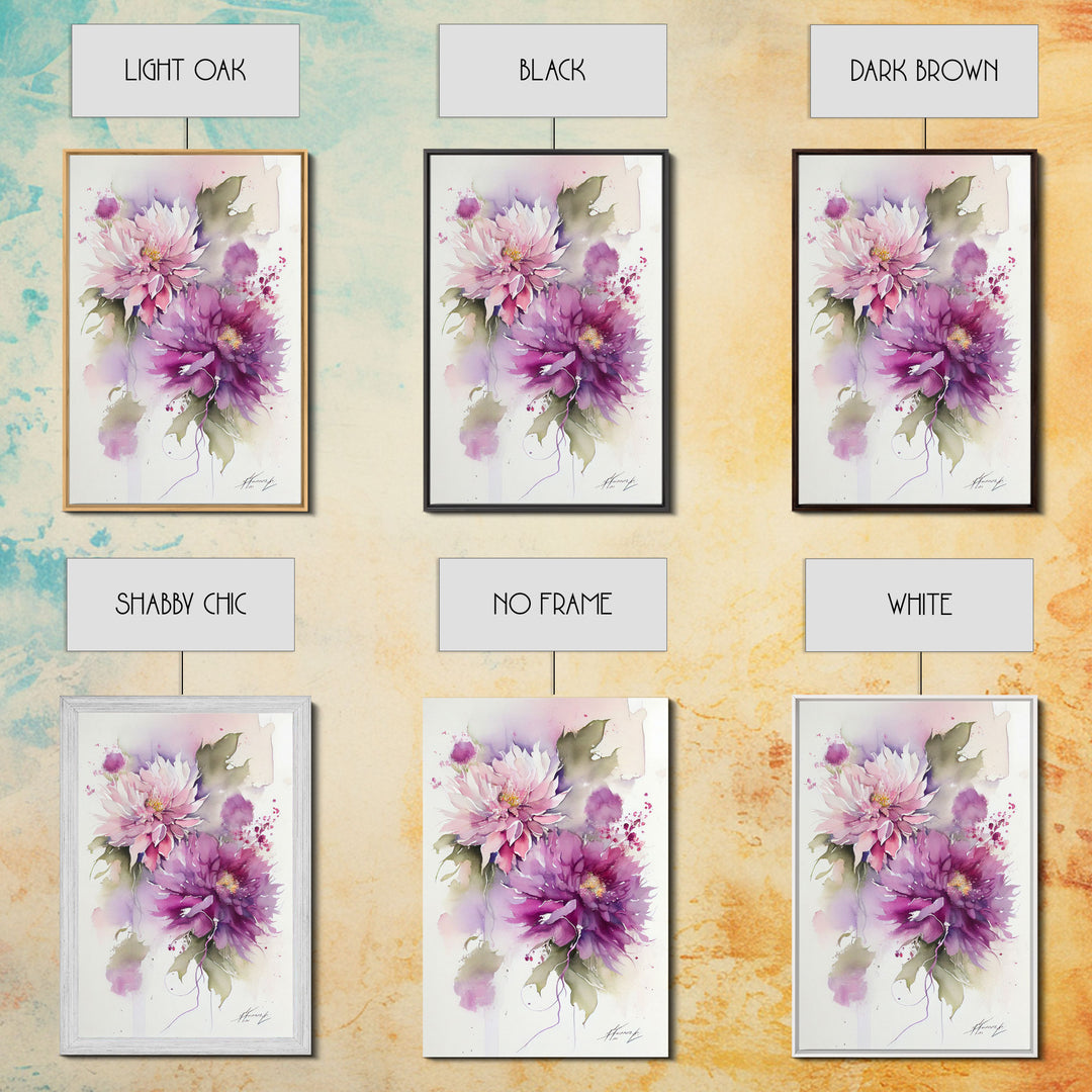 Vintage Style Framed Canvas Art, Vintage Floral Print, Vintage White Roses Painting, Still Life Botanical Farmhouse print, Flower Art