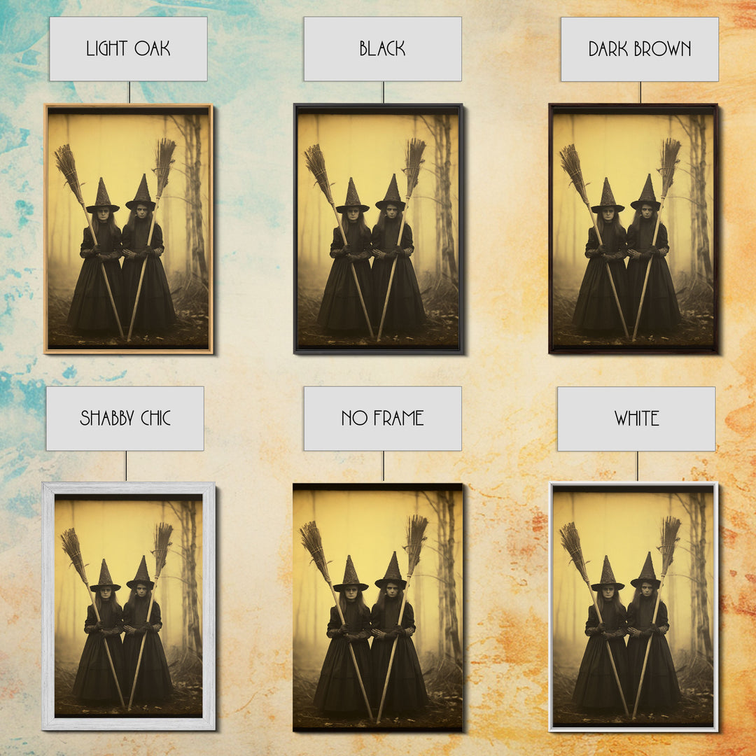 Occult Art, Witch Wall Art, Creepy Wall Art, Halloween Wall Art, Horror Art, Canvas Print, Wall Art, Vertical Print, Home Decor, Wall Decor