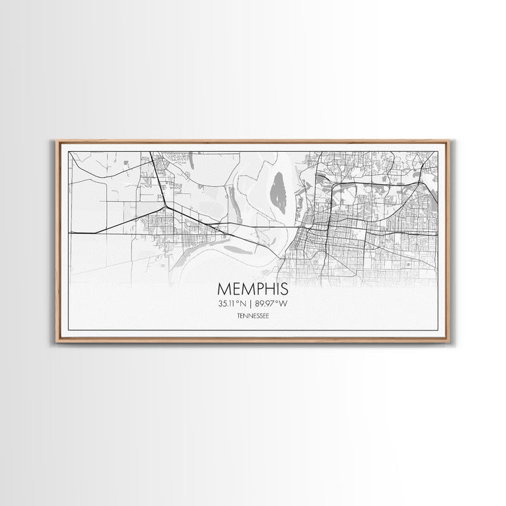Memphis City Map, Tennessee Map, Map Art, Minimalist Wall Art, Wall Art, Canvas Art, Travel Gifts For Women, Country Home Décor, Music Room