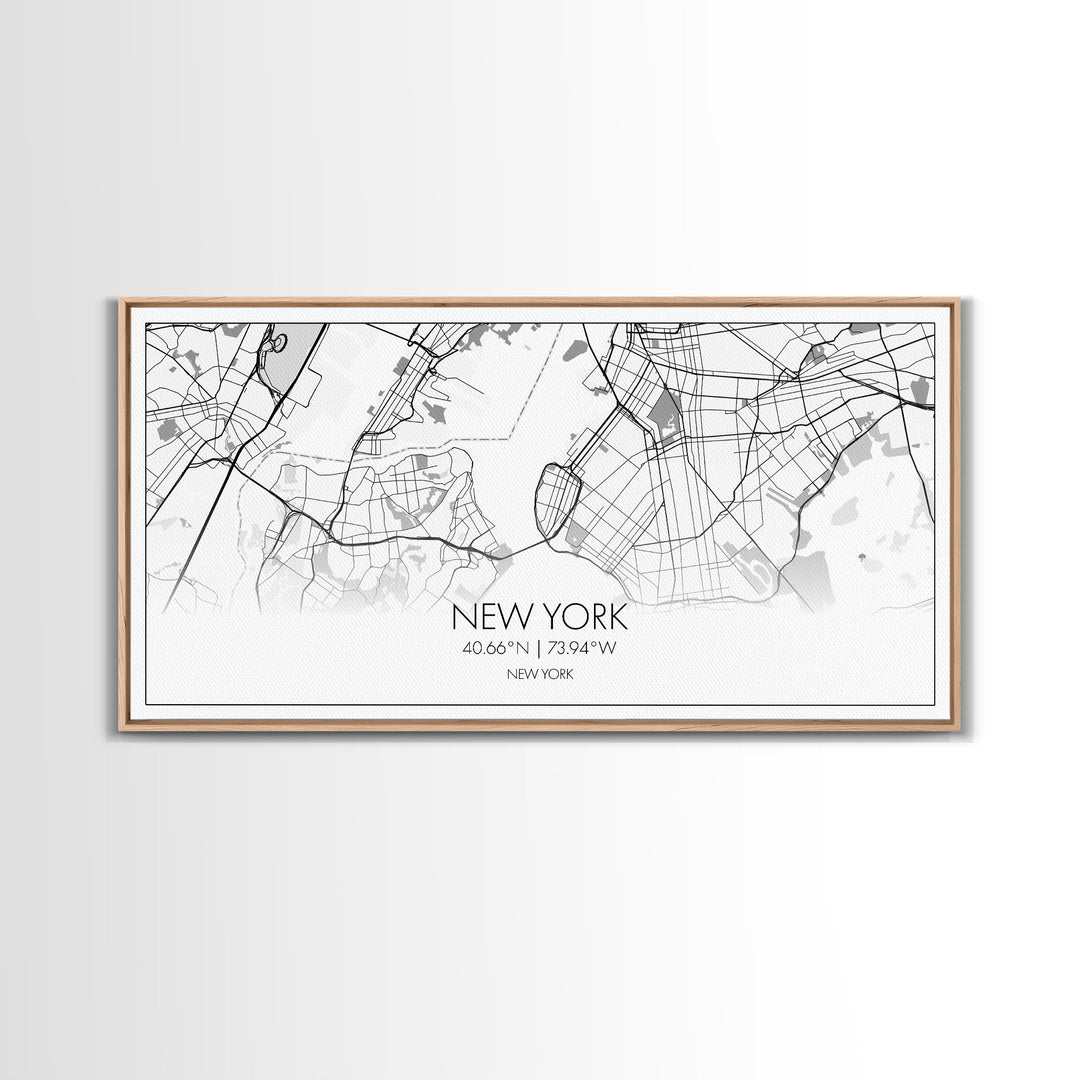 New York City Map, New York Art, Map Art, Minimalist Wall Art, Wall Art, Canvas Art, Bar Cart Wall Art, Teen Room Décor, Best Gifts For Her