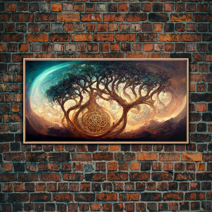 Gaia, norse mythology, canvas print, high fantasy art