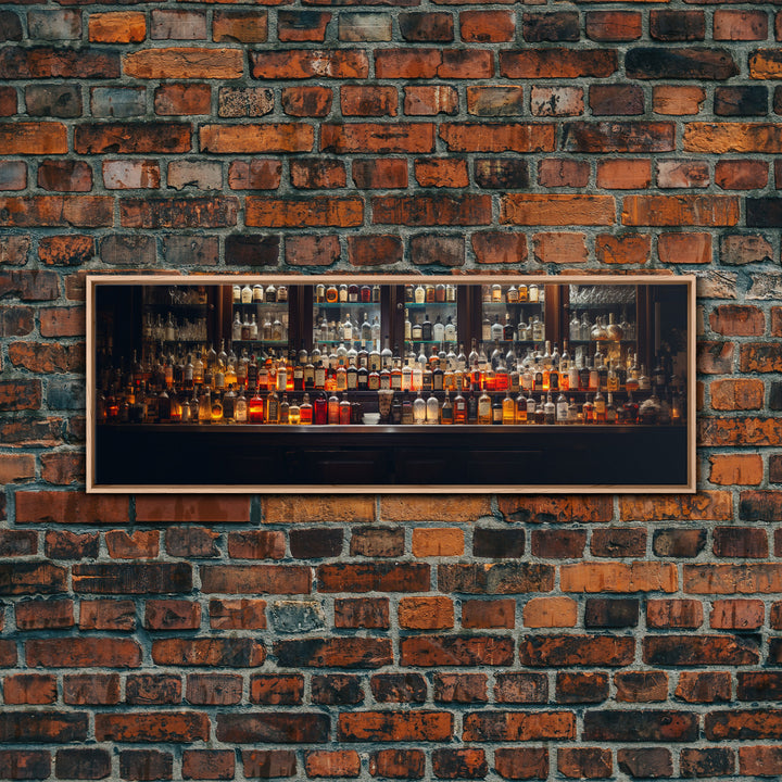 The Spirits Cabinet, Bar Cart Decor, Framed Wall Art, Vintage Liquor Cabinet Photography Print, Bar Decor, Home Bar Decor, Western Art
