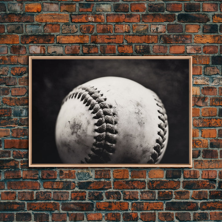 Framed Baseball Print, Black and White Baseball Picture, Sports Wall Decor, Boys Room Wall Decor, Baseball Player Gift, Baseball Nursery Art