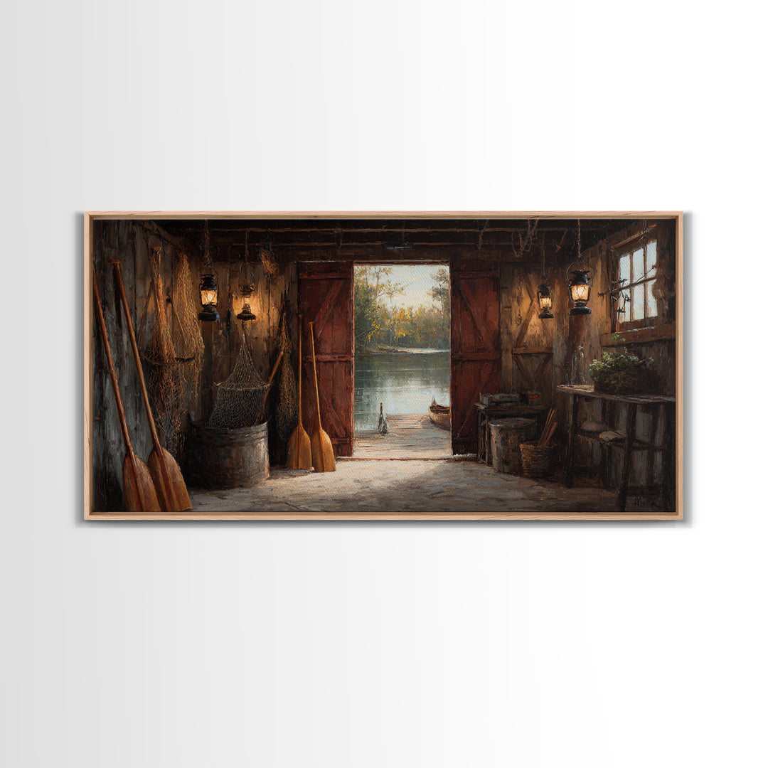 Vibrant Canyon Landscape Art Painting Wall Art Framed Canvas Print Modern Rustic Home Decor Southwest Style Living Room Bedroom Decoration