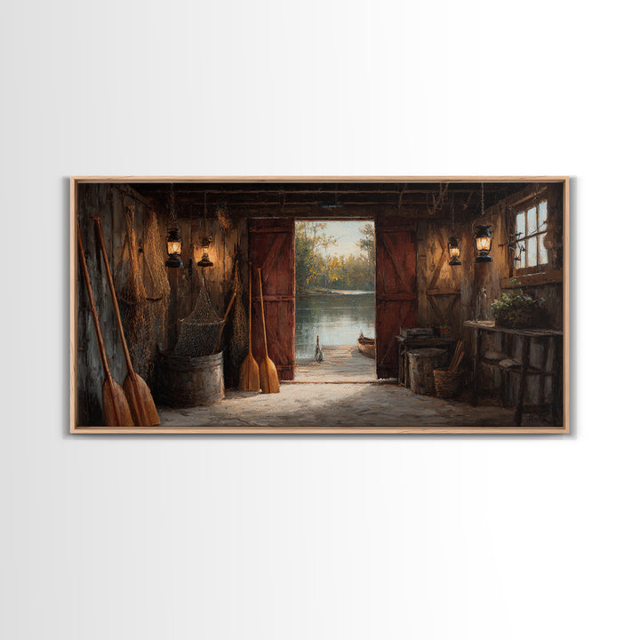 Vibrant Canyon Landscape Art Painting Wall Art Framed Canvas Print Modern Rustic Home Decor Southwest Style Living Room Bedroom Decoration