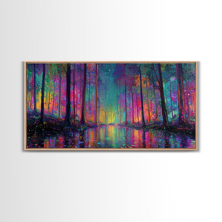 Tranquil Ocean Sunset With Gentle Waves Wall Art Painting Canvas Print For Coastal Bedroom Or Living Room Decor Large Framed Print