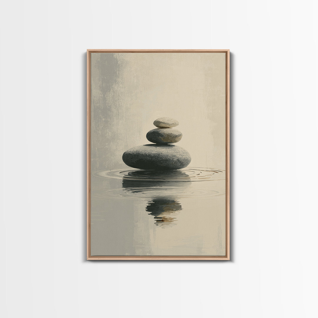 Atmospheric Misty Forest Cabin Warm Interior Oil Painting Wall Art Framed Canvas Print For Cozy Rustic Decor
