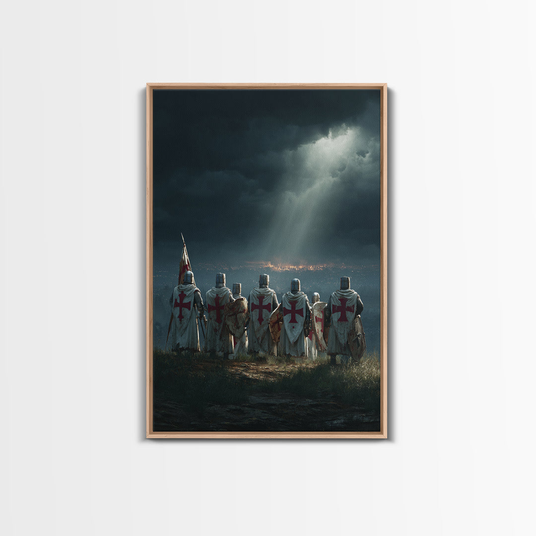 Realistic Polar Bear Urban Mural Wall Art Canvas Print For Contemporary Home And Eclectic Wall Decor