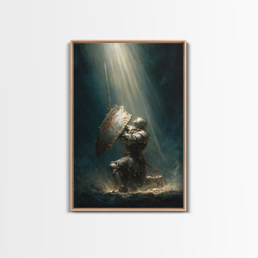 Peaceful Summer Lake With Canoe Dockside Scenic Landscape Wall Art Framed Canvas Print For Tranquil Home Decor