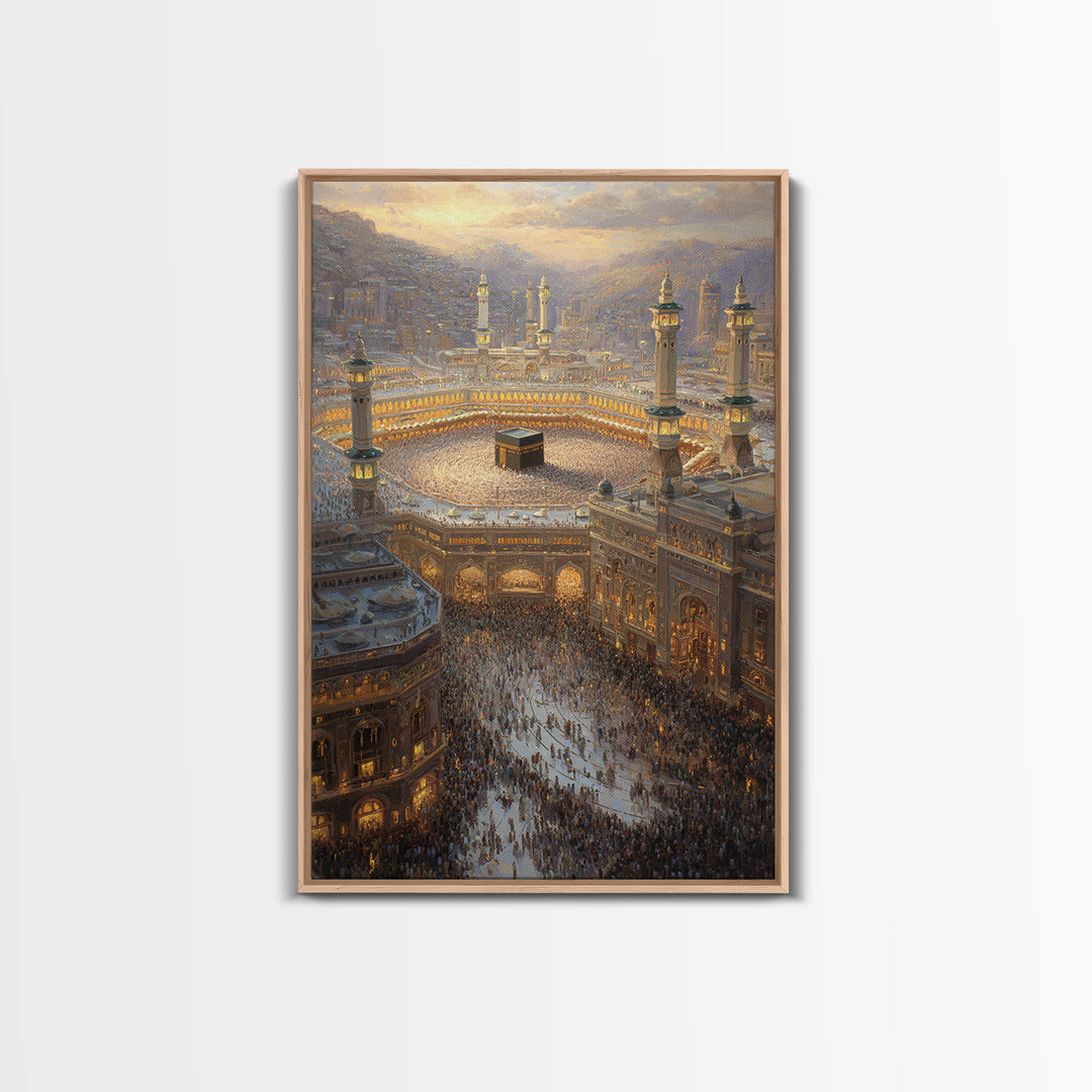 Vibrant Sunrise Over Serene Lake With Kayaker Watercolor Painting Canvas Print Home Decor Wall Art