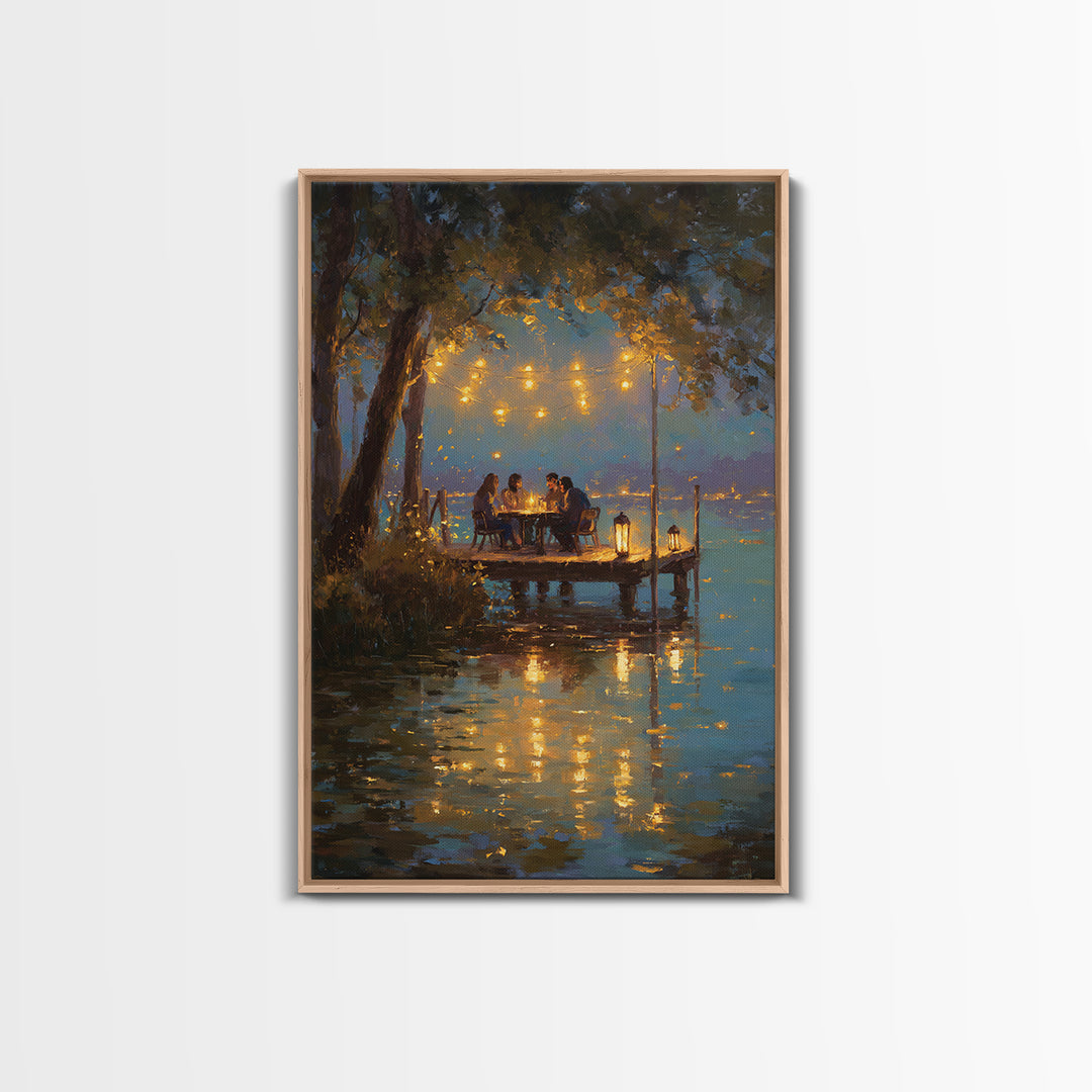 Vibrant Retro Futuristic Sunset With Lightning Over Neon Mountains Wall Art Canvas Print Modern Art For Home