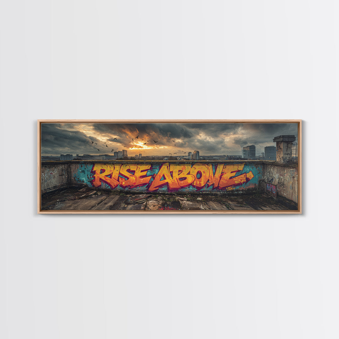 Urban Underground Subway Station Vibrant Tiger Mural Street Art Modern Wall Art Canvas Print For Home Decor