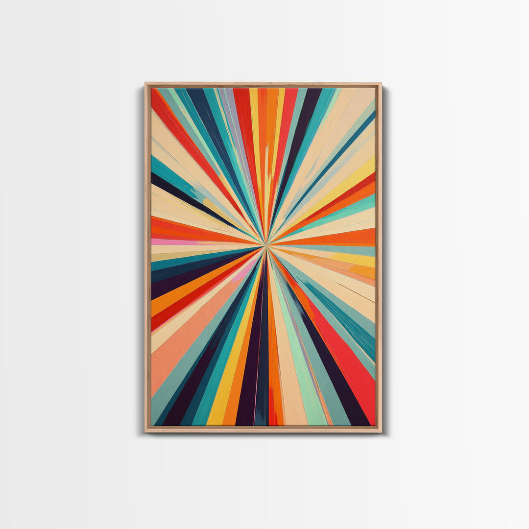 Mid Century Modern Vertical Print, Tall Narrow Art, Modern Vertical Wall Art Print, Abstract Art, Geometric Wall Art, Home Decor, Large Boho Wall Art