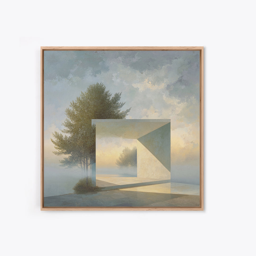 Surreal Dream Landscape Canvas Print, Art, Resin Art, Living Room Decor, Fine Art, Luxury Decor, Textured Painting, ART-1x1-59
