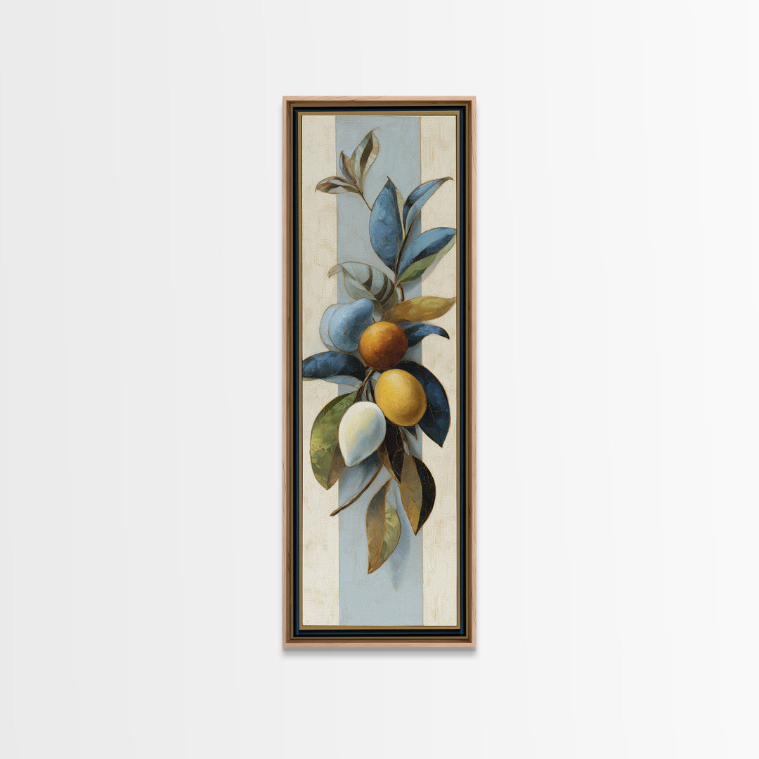 Bold Pop Fruit Composition Canvas Print, Art, Gallery Decor, Living Room Decor, Fine Art, Contemporary Art, Wall Art, ART-1x3-28