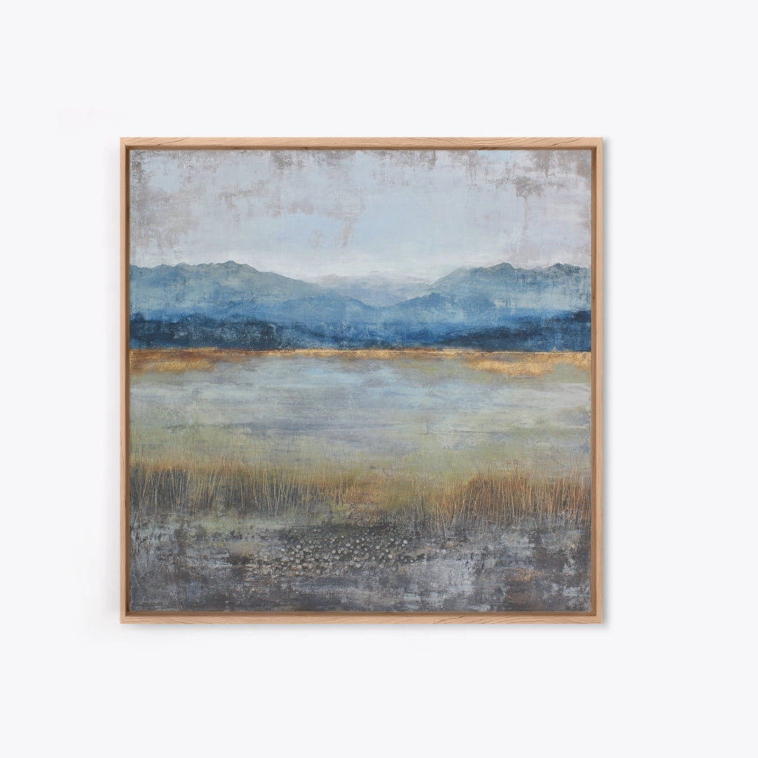 Oversized Abstract Landscape Canvas Print, Above Sofa Art, Modern Art, Living Room Decor, Fine Art, Statement, Art Print, ASA-1x1-49