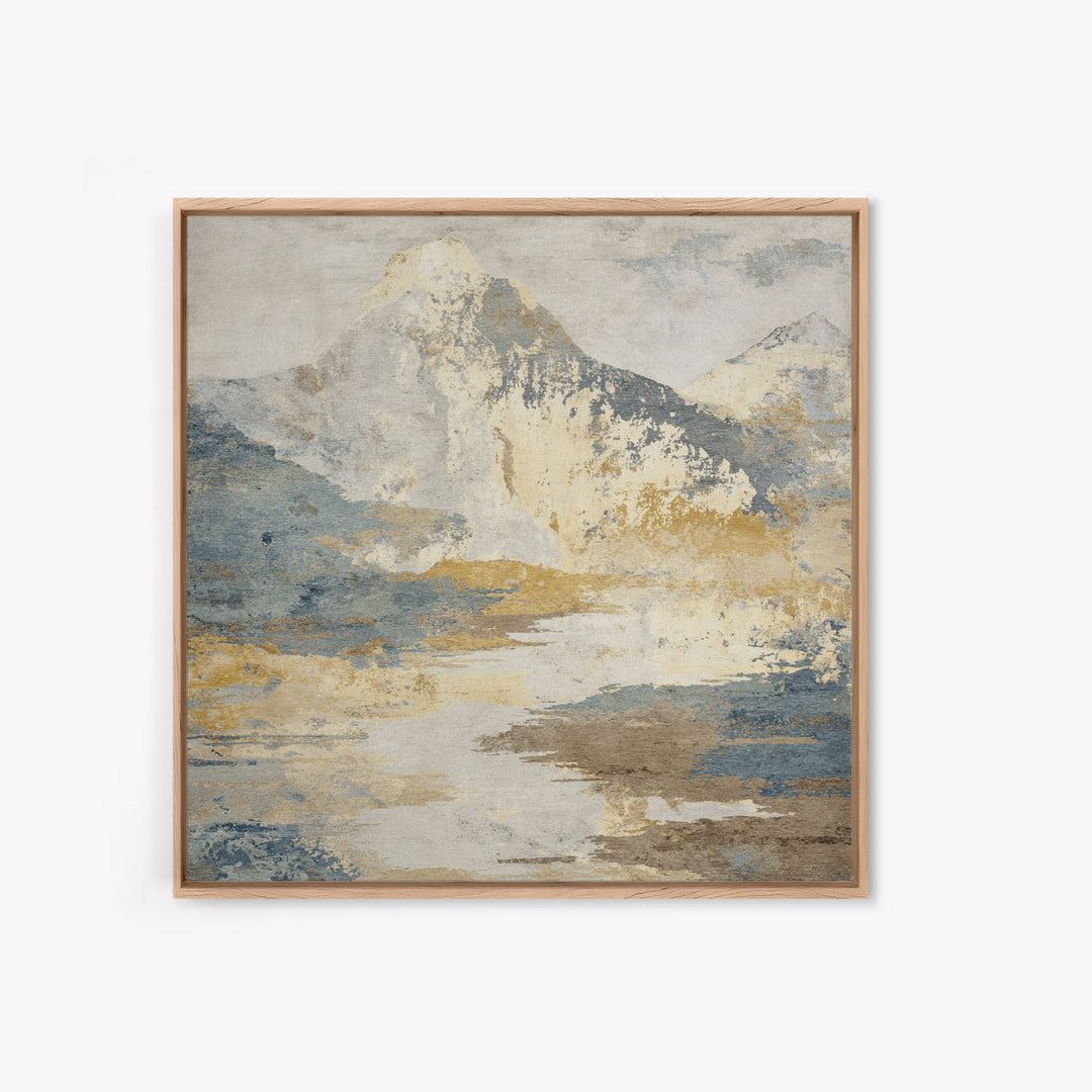 Sunlit Rolling Hills Canvas Print, Above Sofa Art, Gallery Decor, Living Room Decor, Fine Art, Statement, Minimalist Decor, ASA-1x1-89