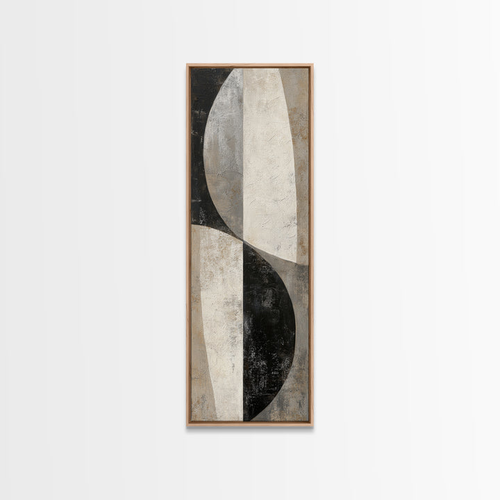 Large Modern Organic Shapes Canvas Print, Above Sofa Art, Set of 3 Prints, Living Room Decor, Fine Art, Statement, Modern Decor, ASA-1x3-14