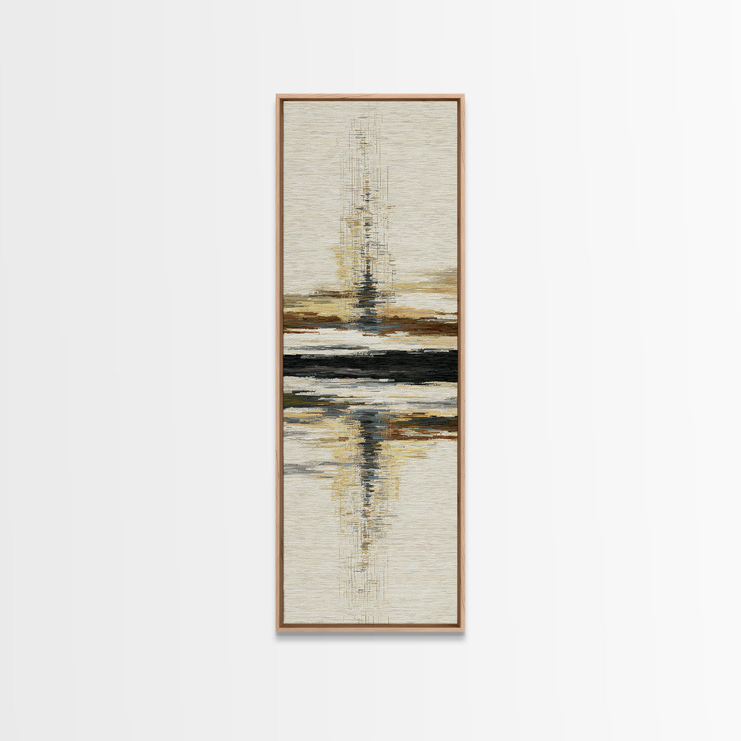 Sunlit Rolling Hills Framed Canvas Print, Above Sofa Art, Coastal Decor, Living Room Decor, Fine Art, Statement, Luxury Decor, ASA-1x3-29