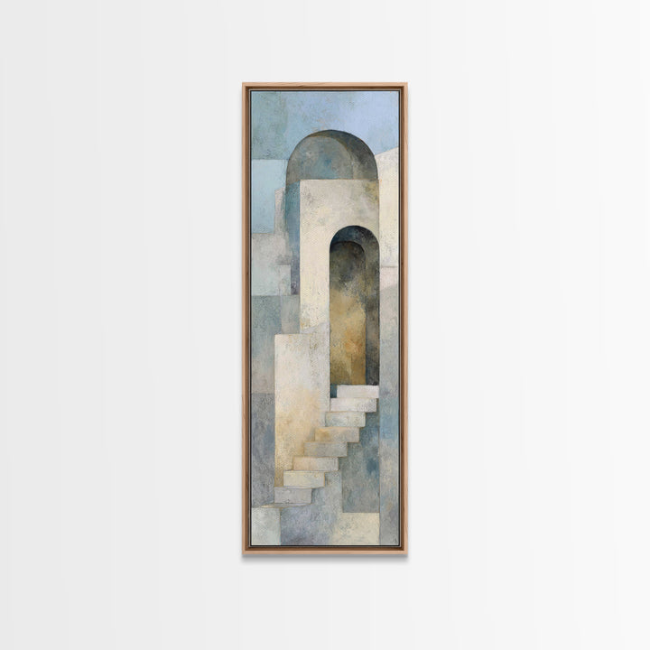 Architectural Arch Study Canvas Print, Above Sofa Art, Statement Artwork, Living Room Decor, Statement, Mid Century Modern, ASA-1x3-93