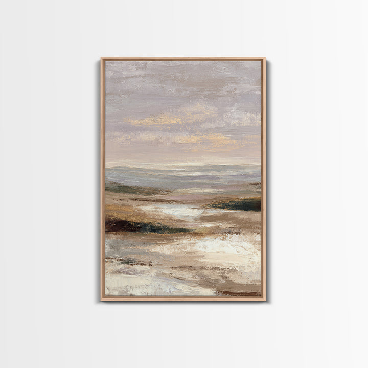 Sunlit Rolling Hills Framed Canvas Print, Above Sofa Art, Large Wall Art, Living Room Decor, Statement 497, Set of Wall Art, ASA-2x3-97