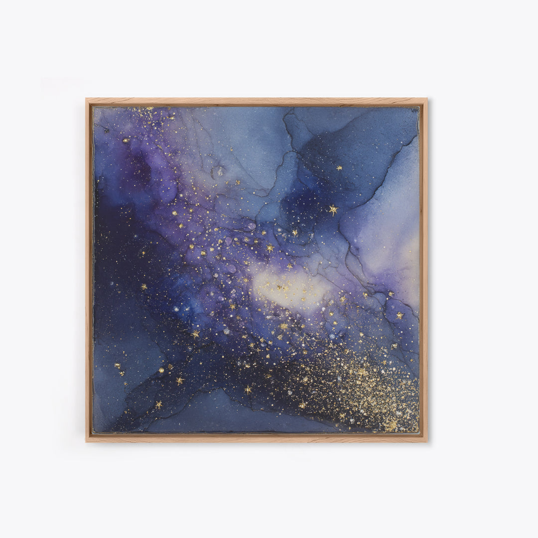 Scorpio Formed from Stars and Jeweled Shadows Canvas Print, Astrology Art, Zodiac Sign Print, Living Room Decor, Zodiac, AST-1x1-10