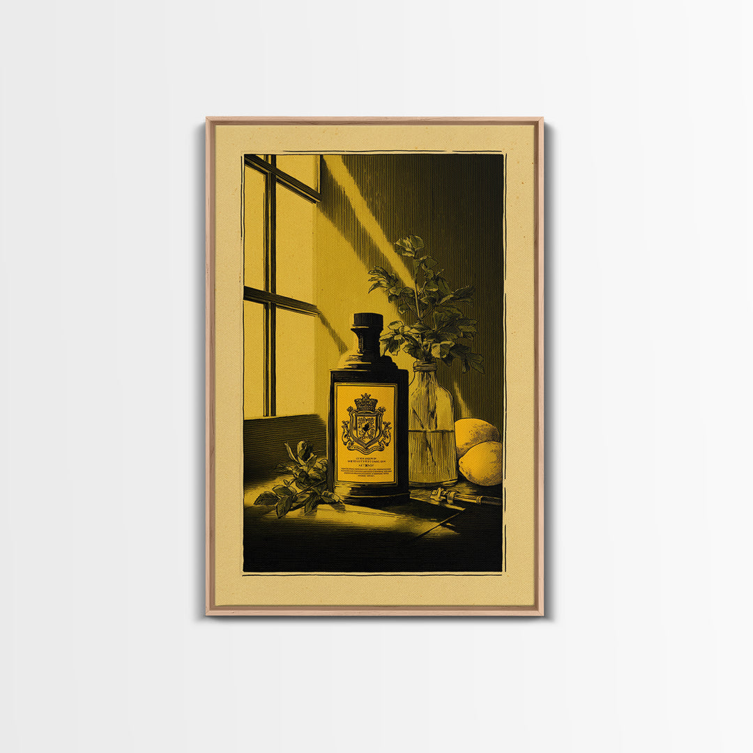 Old School Barber Pole Canvas Print, Barbershop Art, Living Room Art, Barbershop Decor, Abstract Art, Grooming, Gallery Decor, BAA-2x3-11