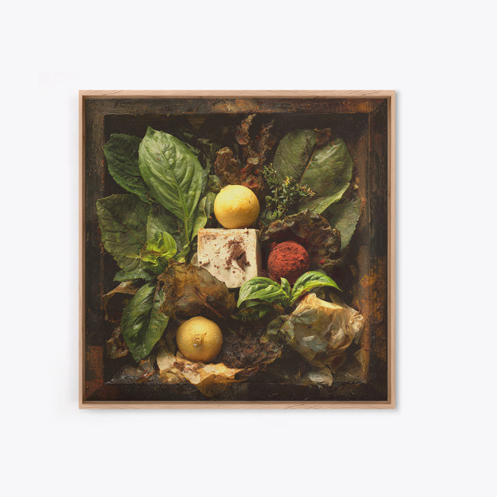 Chocolate Truffle Still Life Framed Canvas Print, Bakery Art, Modern Decor, Bakery Decor, Fine Art, Patisserie, Wall Decor, BAK-1x1-67