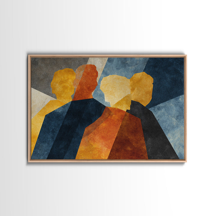 Sports Jersey Abstract Canvas Print, Basement Art, Digital Art Download, Living Room Decor, Abstract Art, Retreat, BAS-3x2-58